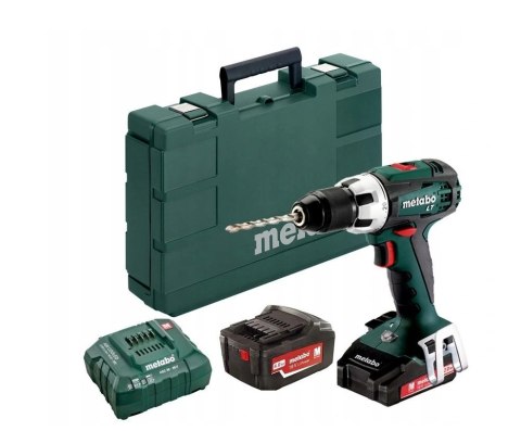 Metabo Wiertarko wkrętarka akumulatorowa 18V 2x4Ah