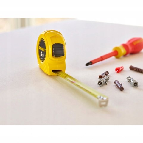 Stanley Miara zwijana miarka 8m plastikowy korpus