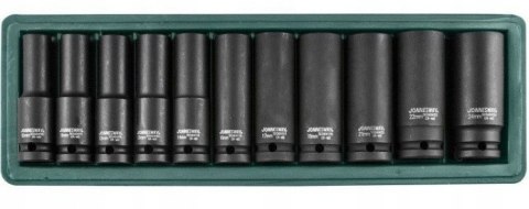 Zestaw kluczy nasadowych udarowych długich 10-24mm