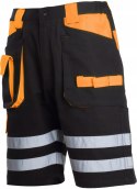 Spodenki krótkie robocze z odblaskiem L40706 3XL
