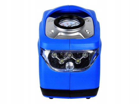 Geko MINI KOMPRESOR samochodowy z Latarką 12V 230V