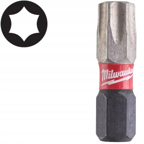 Milwaukee Bit końcówka wkrętakowa Torx T40 25mm