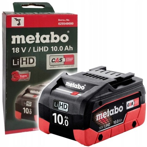 Akumulator Li-Ion Metabo 18 V 10 Ah