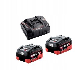 ZESTAW Metabo 2 akumulatory 5,5 Ah LIHD Szybka ładowarka ASC 145 685122000