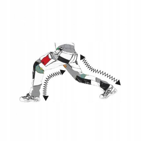 Lahti Pro Spodnie robocze khaki L40509 S