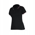 Lahti Pro Koszulka polo czarna damska L40317 XXL
