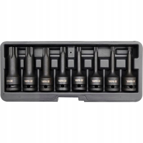 Zestaw kluczy udarowych trzpieniowych TORX 8szt.