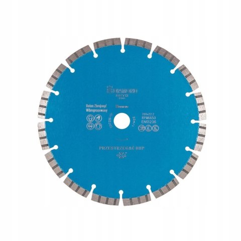 Tarcza diamentowa cięcia betonu zbrojonego 150mm