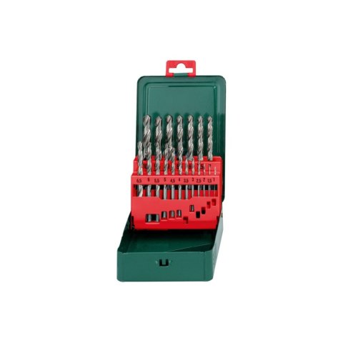 Zestaw wierteł do metalu 1-10mm HSS-G 19szt.