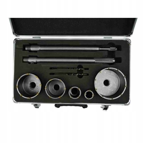Geko Zestaw otwornic do betonu 30-100mm G40009