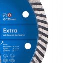 Tarcza diamentowa do cięcia betonu turbo 125mm