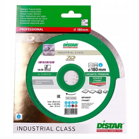 Tarcza diamentowa do cięcia granitu marmuru 180mm