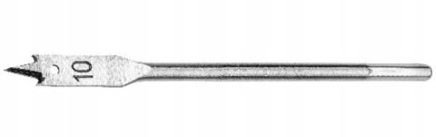 Drel Wiertło łopatkowe piórowe do drewna 10mm