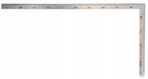 Yato Kątownik Stalowy stolarski Inox 150X300Mm