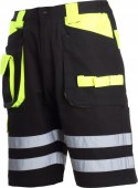 Lahti Pro Spodenki krótkie robocze odblaskiem 2XL