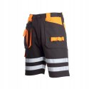 Spodenki krótkie robocze z odblaskiem L40706 3XL