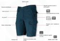 Spodenki robocze krótkie Slim Fit granatowe 3XL