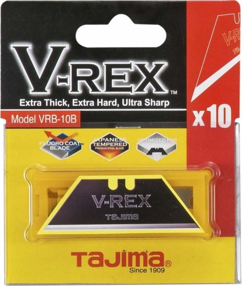 Tajima Ostrza do noży trapezowe V-Rex 57mm 10szt.