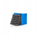 Geko Zestaw numeratory litery i cyfry 36el. 8mm