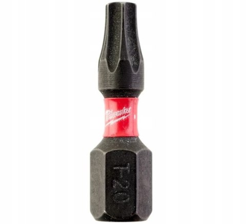 Milwaukee Bit końcówka wkrętakowa Torx T20 25mm