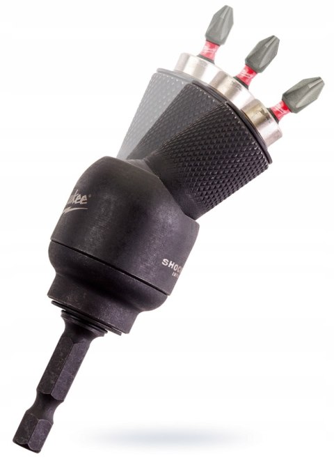 Nasadka udarowa kątowa adapter do bitów 1/4