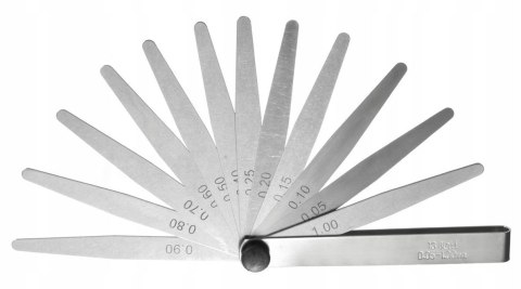 Szczelinomierz Geko 20-LISTKOWY 0,05-1MM G02738