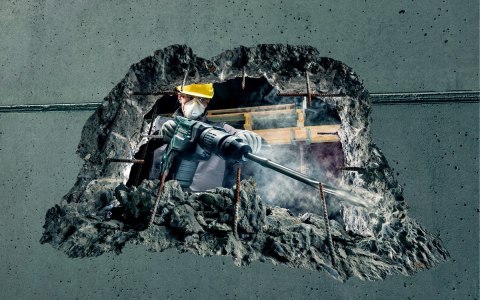 Młot udarowy SDS Max sieciowe Metabo 8,7 J 1150 W 230 V