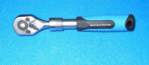 Quatros Grzechotka 1/4" Teleskopowa QS50012