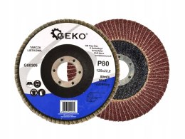 Tarcza listkowa Geko 125 mm P80