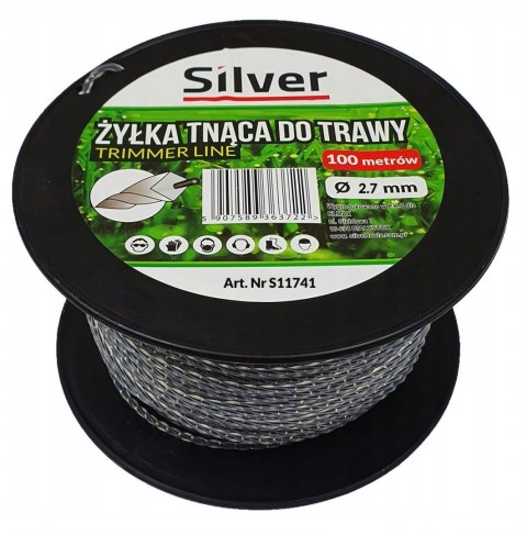 Żyłka tnąca John Gardener G73941 2,4mm 100m