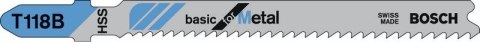 BOSCH BRZESZCZOT DO WYRZYNARKI T118B METAL /100szt. BOSCH