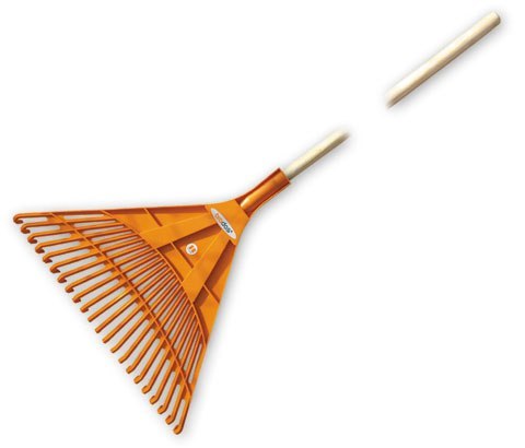 GRABIE PLASTIKOWE DO LIŚCI 22 ZĘBY OPRAWIONE KTCX22B BRADAS