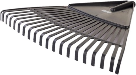 GRABIE PLASTIKOWE DO LIŚCI CZARNE NIEOPRAWIONE RAMP