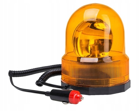 LAMPA OSTRZEGAWCZA KOGUT MAGNES BŁYSKOWA 12-24V CON-CLX-1218