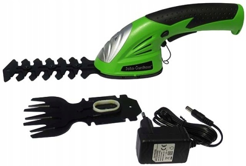 Nożyce elektryczne akumulatorowe John Gardener 12 cm 3,6 V