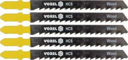 VOREL BRZESZCZOTY DO DREWNA IPLASTIKU kpl. 5szt. 27812 TOYA