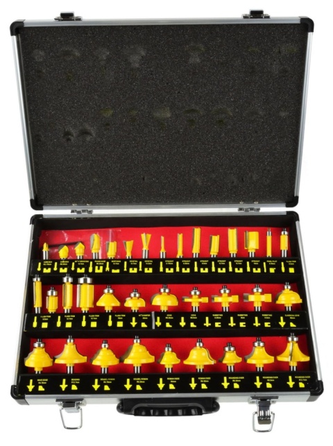 ZESTAW FREZOW DO DREWNA 35EL. 8mm K00067