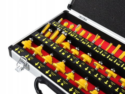 ZESTAW FREZOW DO DREWNA 35EL. 8mm K00067