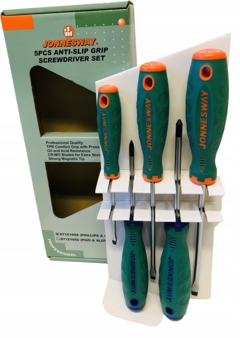 Zestaw wkrętaków 5szt. Jonnesway D71C105S