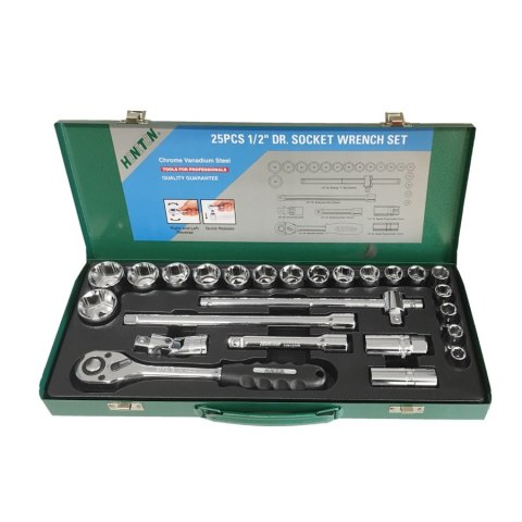 HONITON ZESTAW KLUCZY 25 ELEMENTÓW 1/2" 4055 HONITON