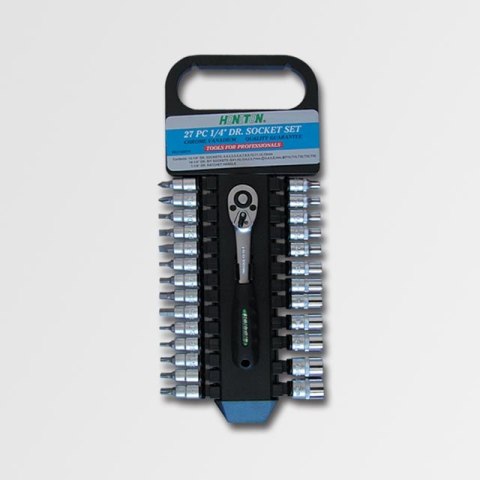 HONITON ZESTAW KLUCZY 27 ELEMENTÓW 1/4" 1127 HONITON