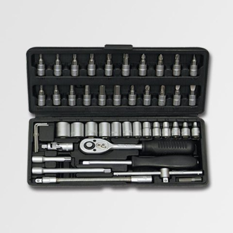 HONITON ZESTAW KLUCZY 46 ELEMENTÓW 1/4" 1160 HONITON