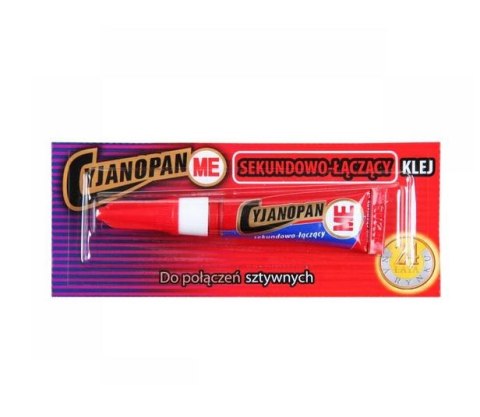KLEJ CYJANOPAN 2g SZYBKOSCHNĄCY, SPOINA SZTYWNA PROLINE