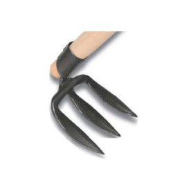 MOTYKA DO ZIEMNIAKÓW TRÓJZĘBNA OPRAWIONA CRAWTICO