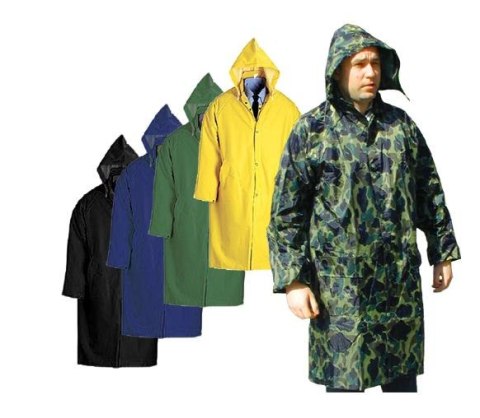 PŁASZCZ PVC XL SILBET