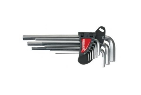 PROLINE KLUCZE IMBUSOWE FAJKOWE 9 elem. 1,5-10mm DŁUGIE 48319 PROLINE