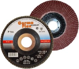 ŚCIERNICA LISTKOWA 115mm P 60 GERMAFLEX