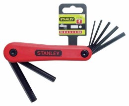 STANLEY KLUCZE IMBUSOWE SKŁADANE 7szt. /2.5-10mm/ STANLEY