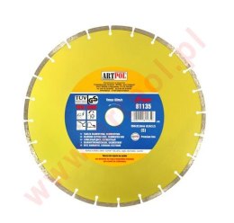 TARCZA DIAMENTOWA 350 x 32/25,4/22,2mm SEGMENTOWA /AR ARTPOL