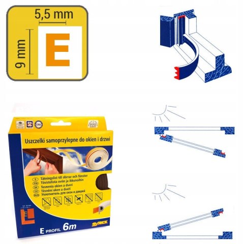 USZCZELKA BRĄZOWA E-150mb STOMIL